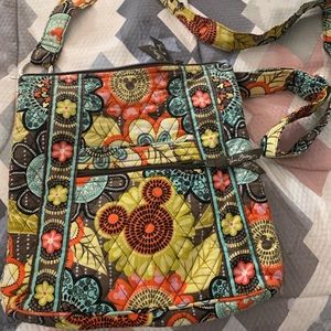 Used Disney Vera Bradley bag with wallet